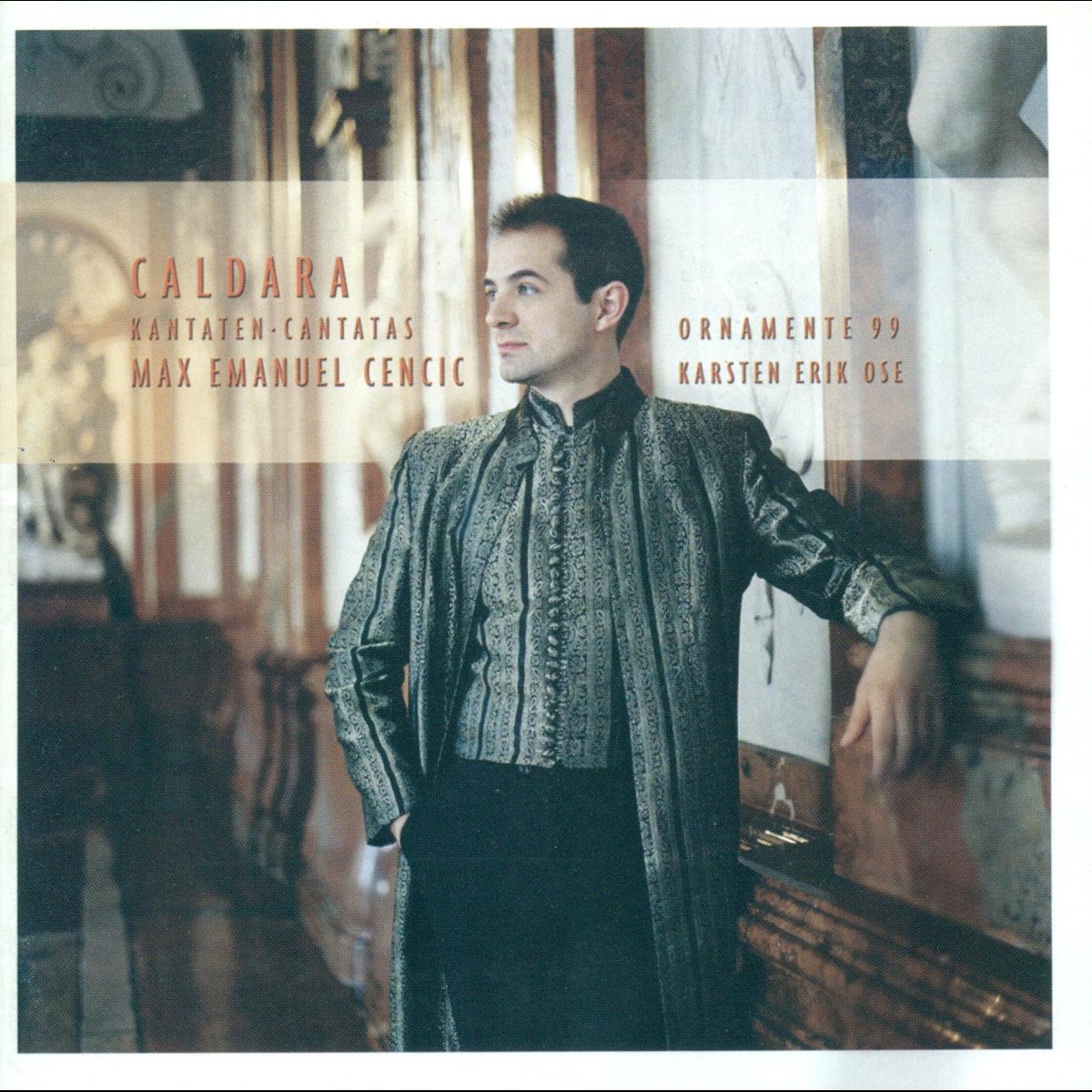 Max Emanuel Cencic CD - Caldara Cantatas