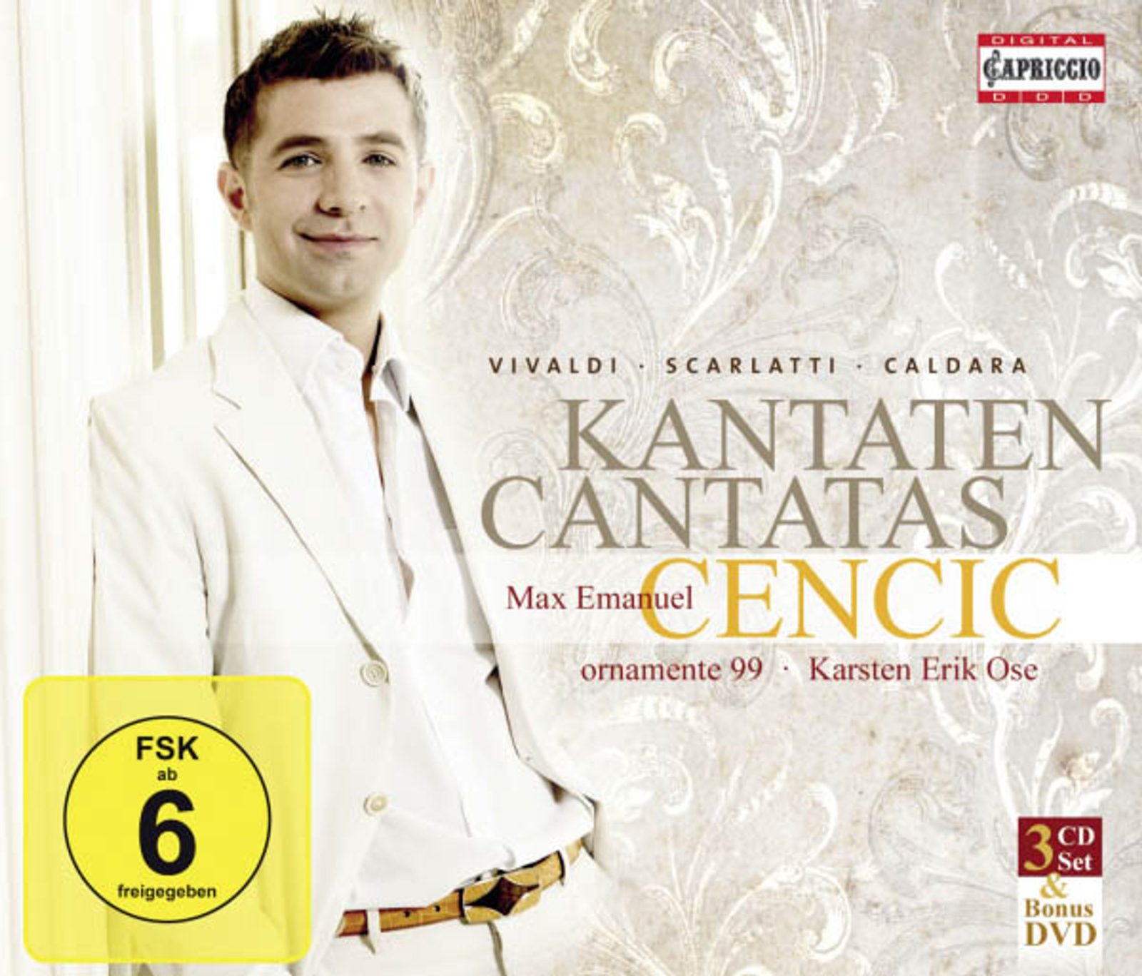 Max Emanuel Cencic CD - Kantaten (Cantatas)