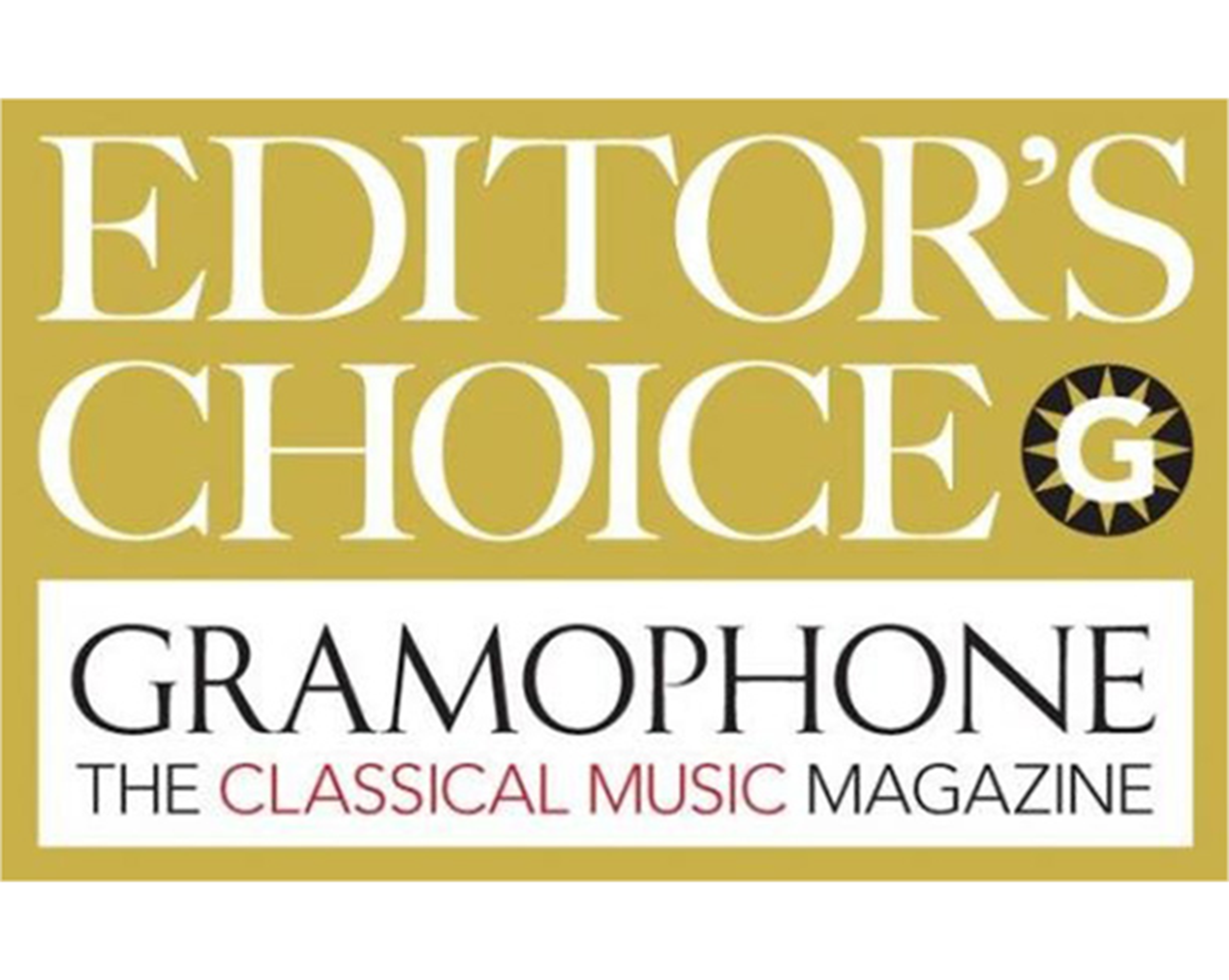 Editors Choice Gramophone logo award
